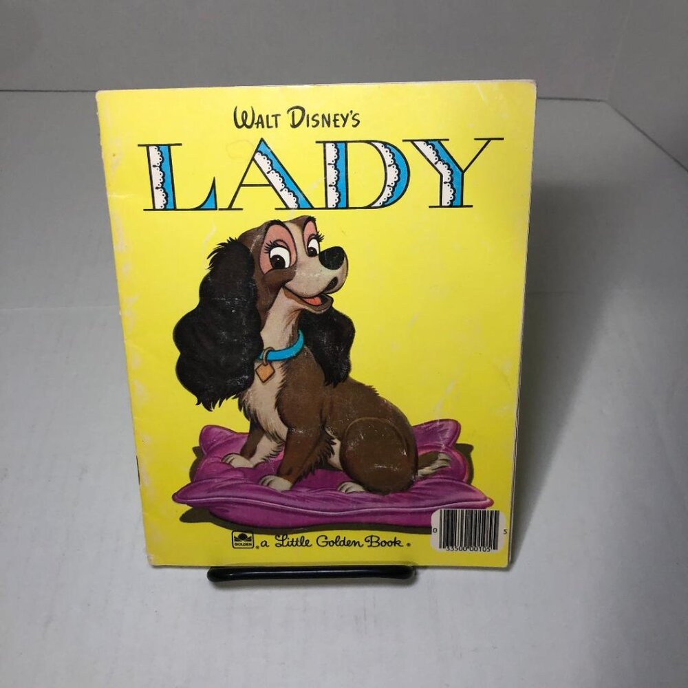 Vintage 1954 A Little Golden Book Walt Disney's Lady from Lady and the Tramp